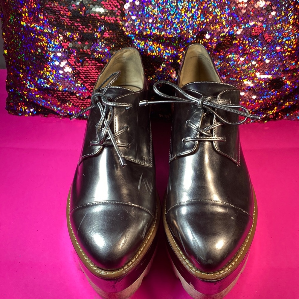 Dkny Oxford Chrome Platforms